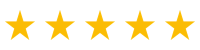 Google-Style Yellow 5-Star Icons